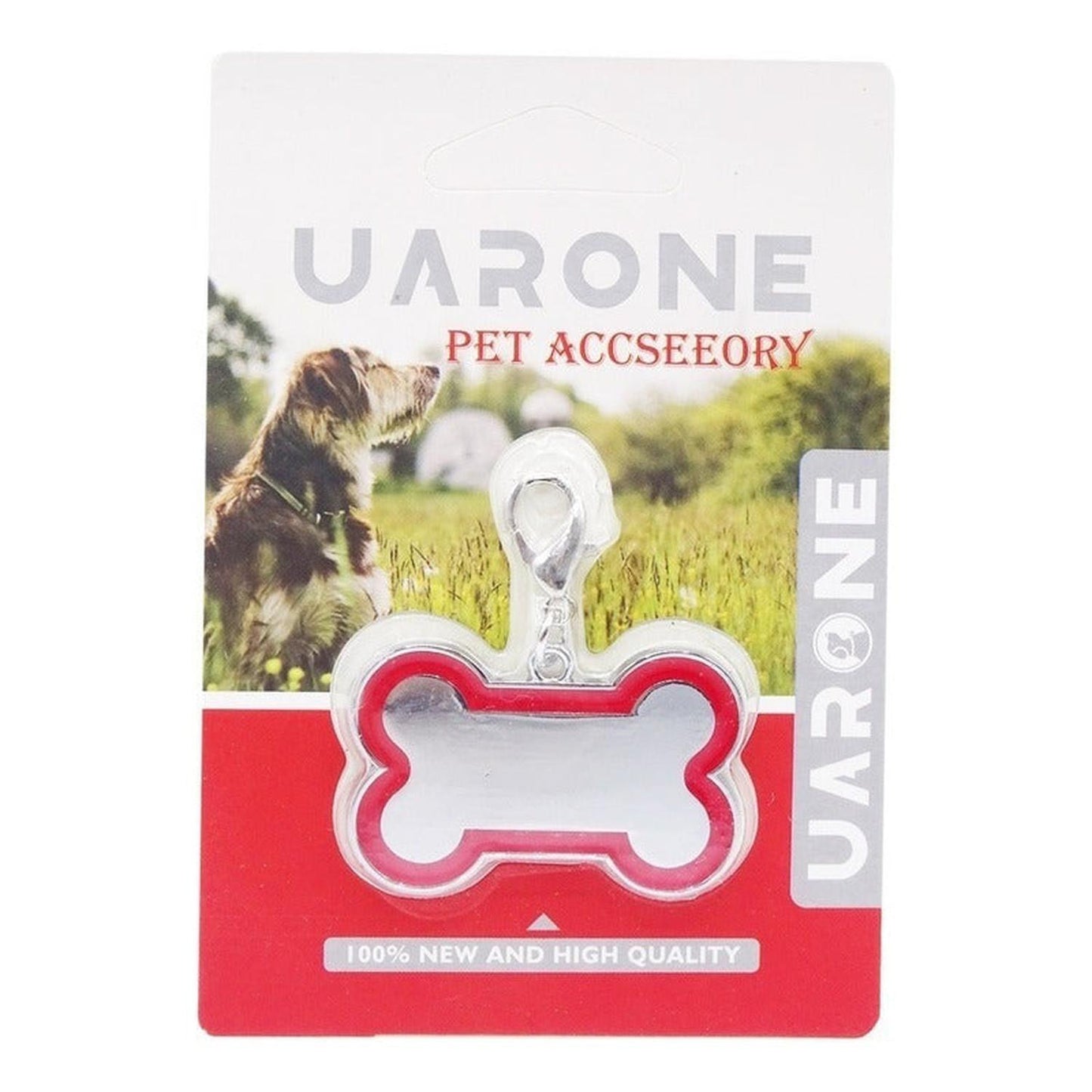 Plaquita Para Mascotas Con Forma Hueso (sin Grabar)