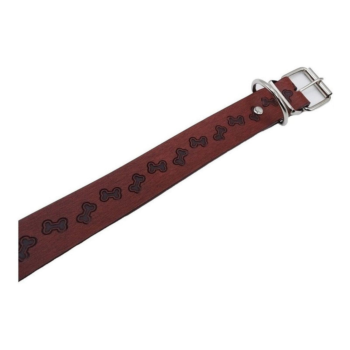 Collar Cuerina Para Perros 54 Cm Resistente