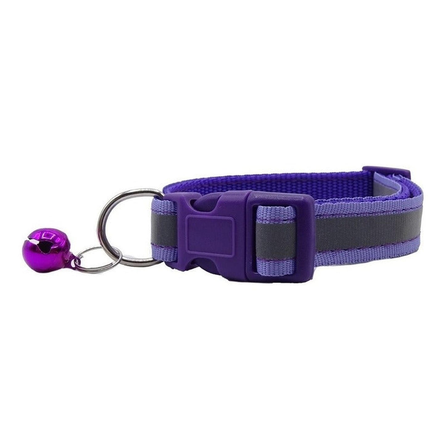 Collar Reflectante Con Cascabel Para Mascotas Perros / Gatos