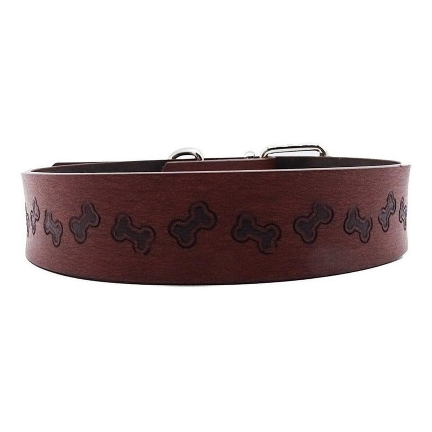 Collar Cuerina Para Perros 54 Cm Resistente
