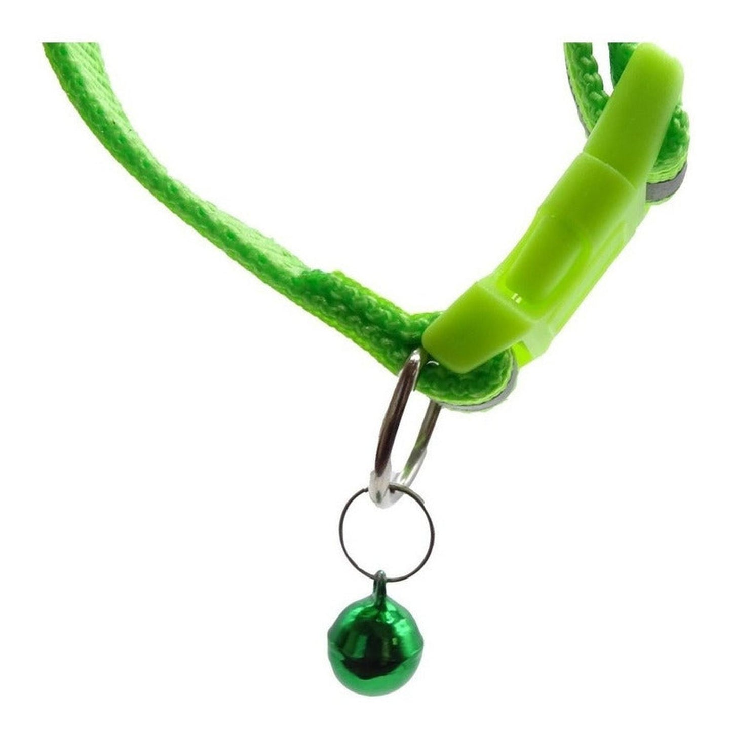 Collar Reflectante Con Cascabel Para Mascotas Perros / Gatos