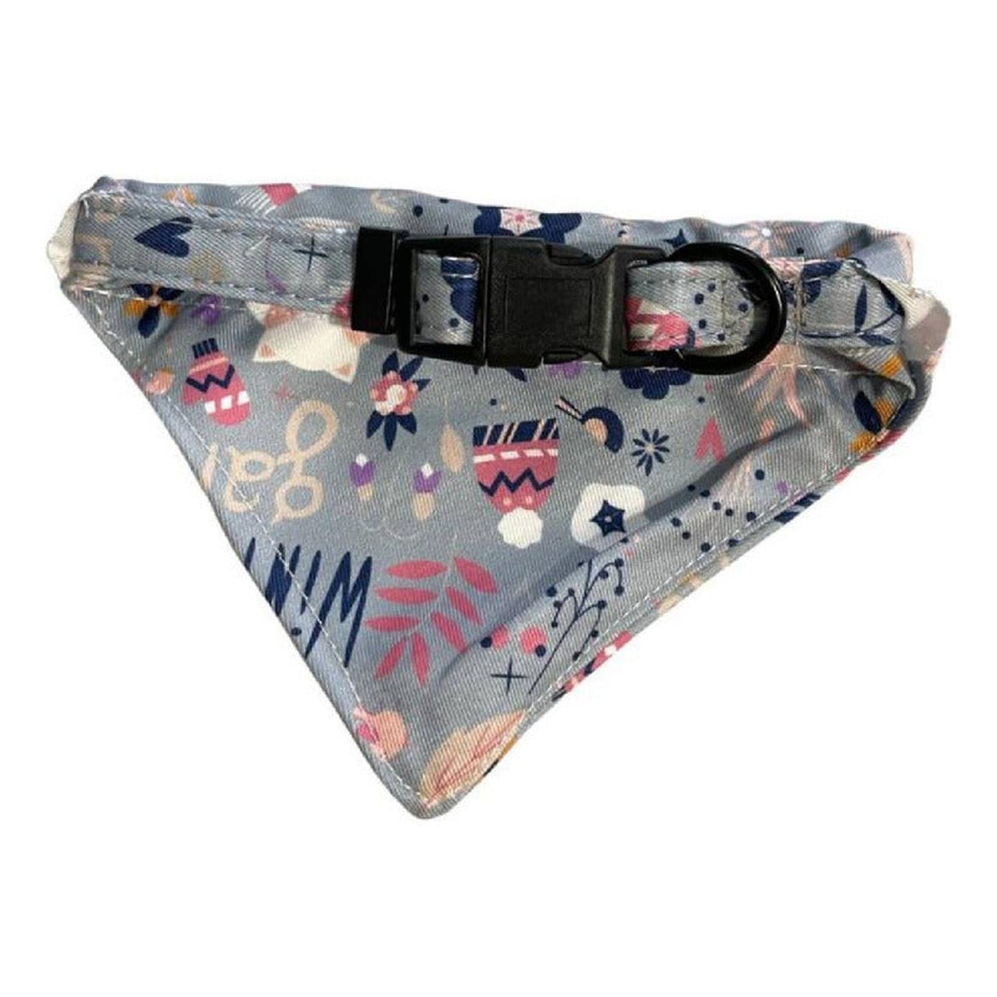 Collar Tipo Bandana Ajustable Para Mascotas 34cm