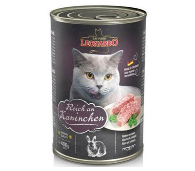 Alimento Leonardo Para Gato Sabor Conejo