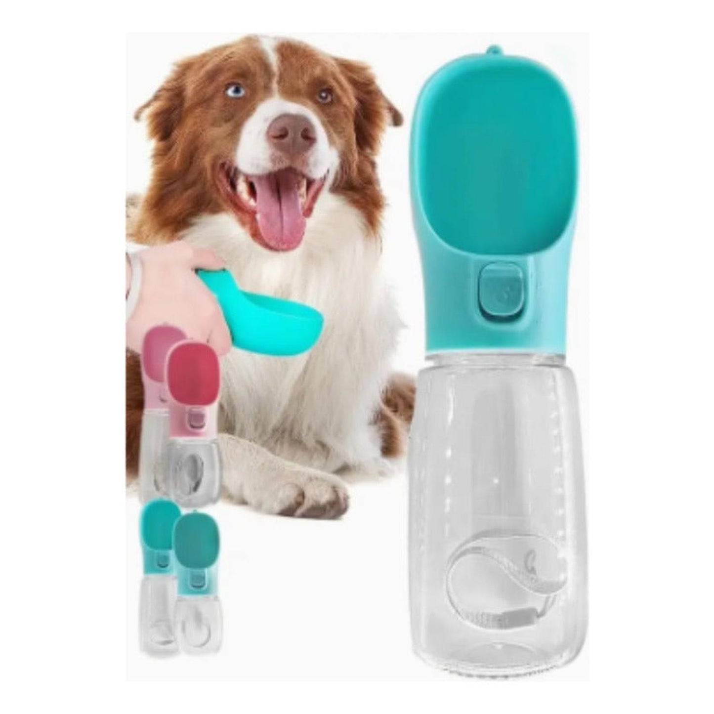 Dispensador De Agua Botella Portatil Para Mascota