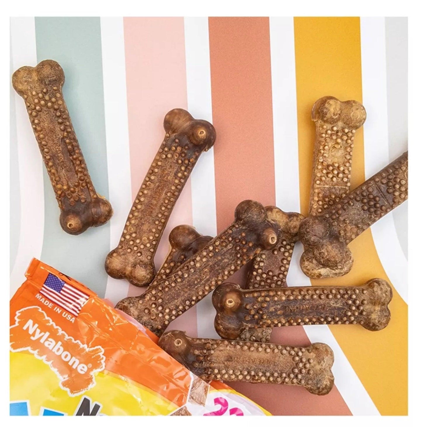 Nubz Juguete Comestible Sabor Pollo Para Perros -16 Unidades