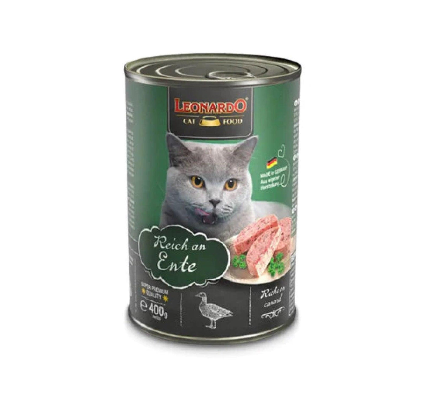 Alimento Leonardo Para Gato Sabor Pato
