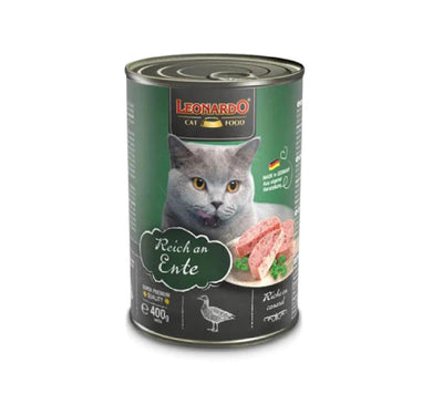 Alimento Leonardo Para Gato Sabor Pato