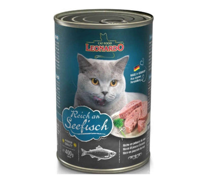 Alimento Leonardo Para Gato Adulto Sabor Pescado