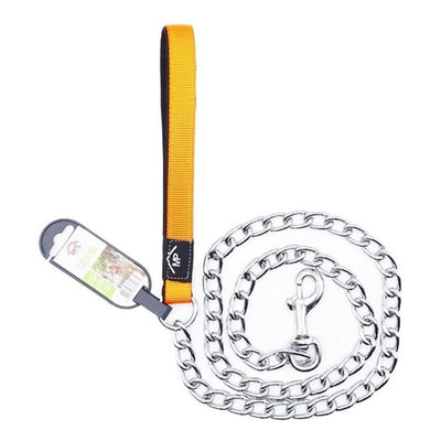 Correa Con Cadena Ultra Resistente De Paseo Para Mascotas