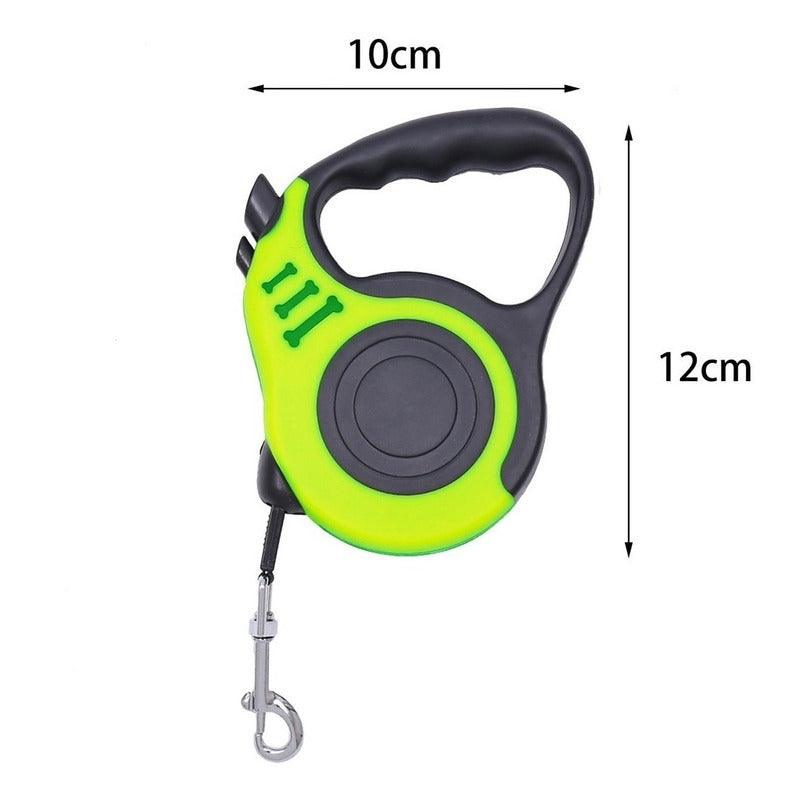 Correa Retráctil Automática Para Mascotas 3 Metros Colores
