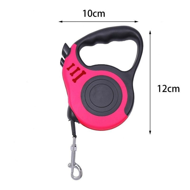 Correa Retráctil Automática Para Mascotas 3 Metros Colores