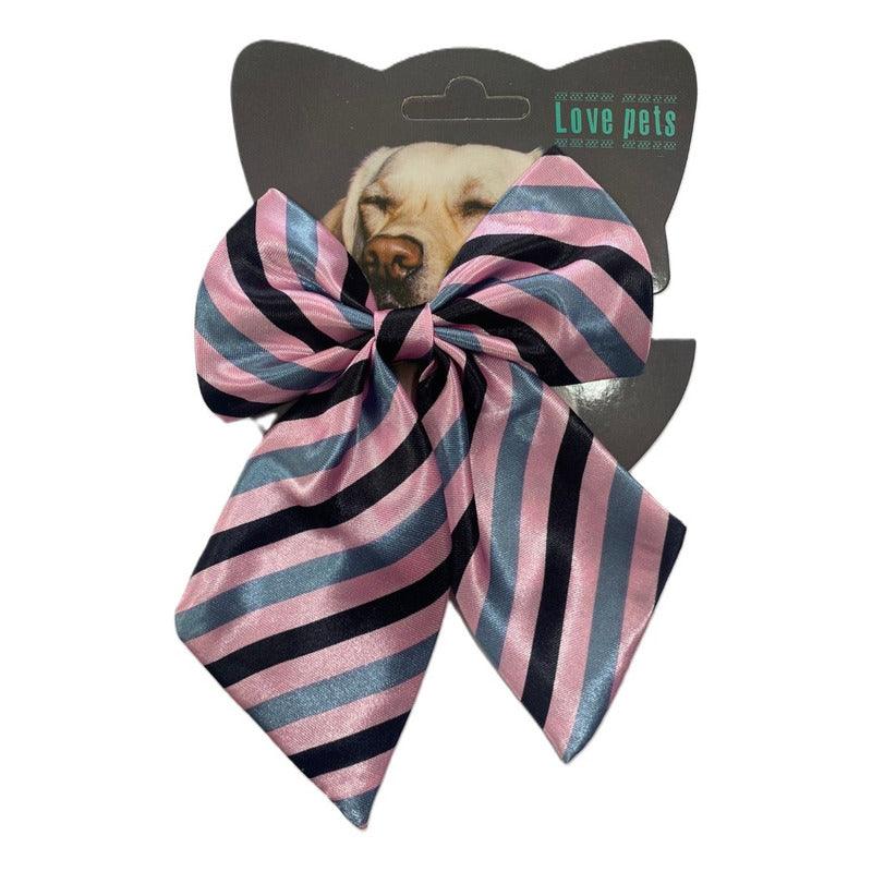 Collar Con Corbatín De Lazo Ajustable Para Mascotas