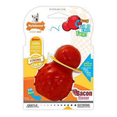 Juguete Cono Nylabone Sabor Tocino Para Perros - Nylabone