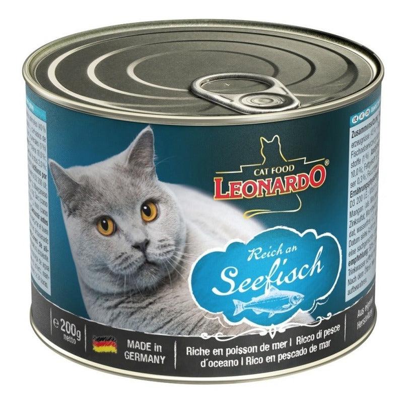 Alimento Leonardo Para Gato Adulto Sabor Pescado