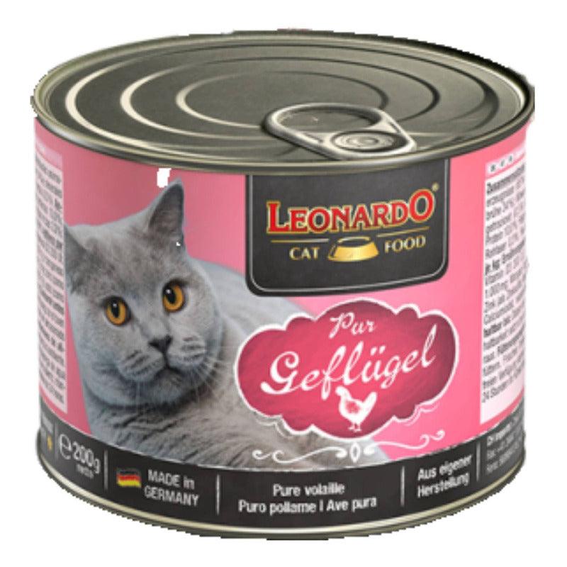 Alimento Leonardo Quality Selection Para Gato Adulto Sabor Ave