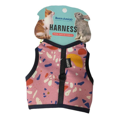 Arnes Con Velcro Y Broche Para Perros Y Gatos Pequeños