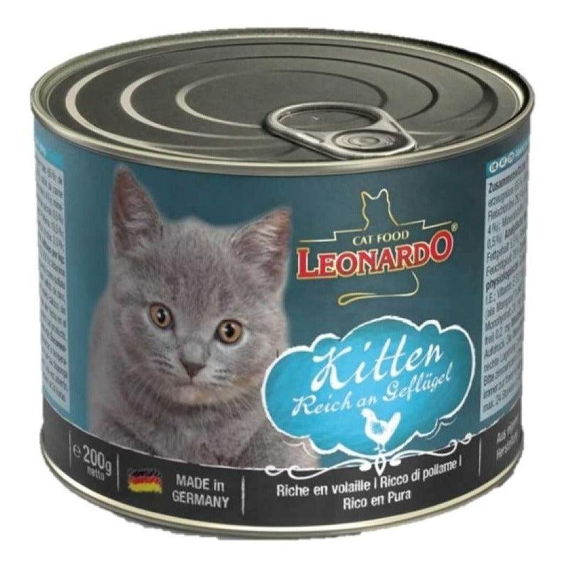 Alimento Leonardo Kitten Para Gato De Temprana Edad Sabor Mix