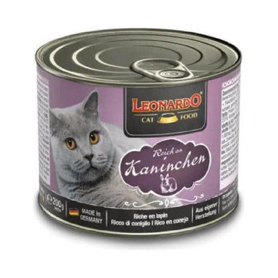 Alimento Leonardo Para Gato Sabor Conejo