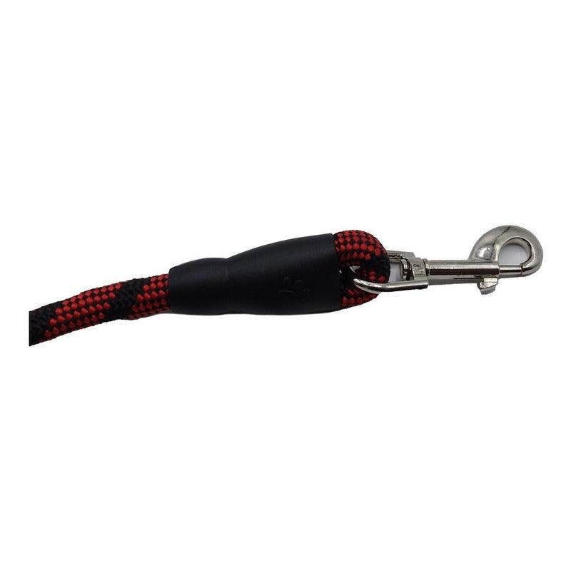 Correa Para Perro Trenzada Reforzada 116 Cm Talla M